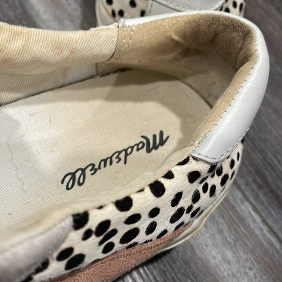 Madewell Sidewalk low top sneaker in vintage linen multi 6.5 - Picture 8 of 9
